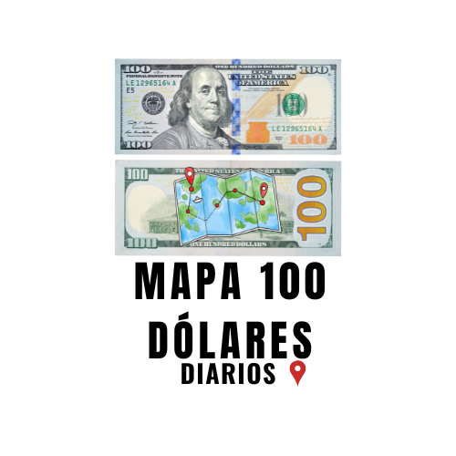 Mapa 100 dólares DIARIOS